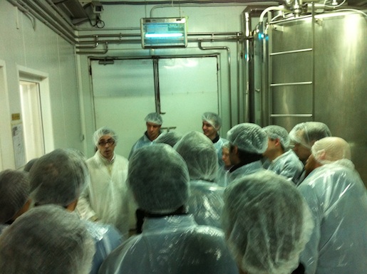 Imagen Jóvenes Chefs de todo el mundo visitan nuestra fábrica