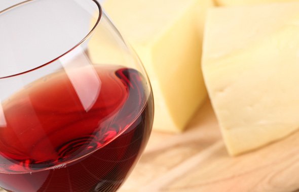 Wine and cheese pairing