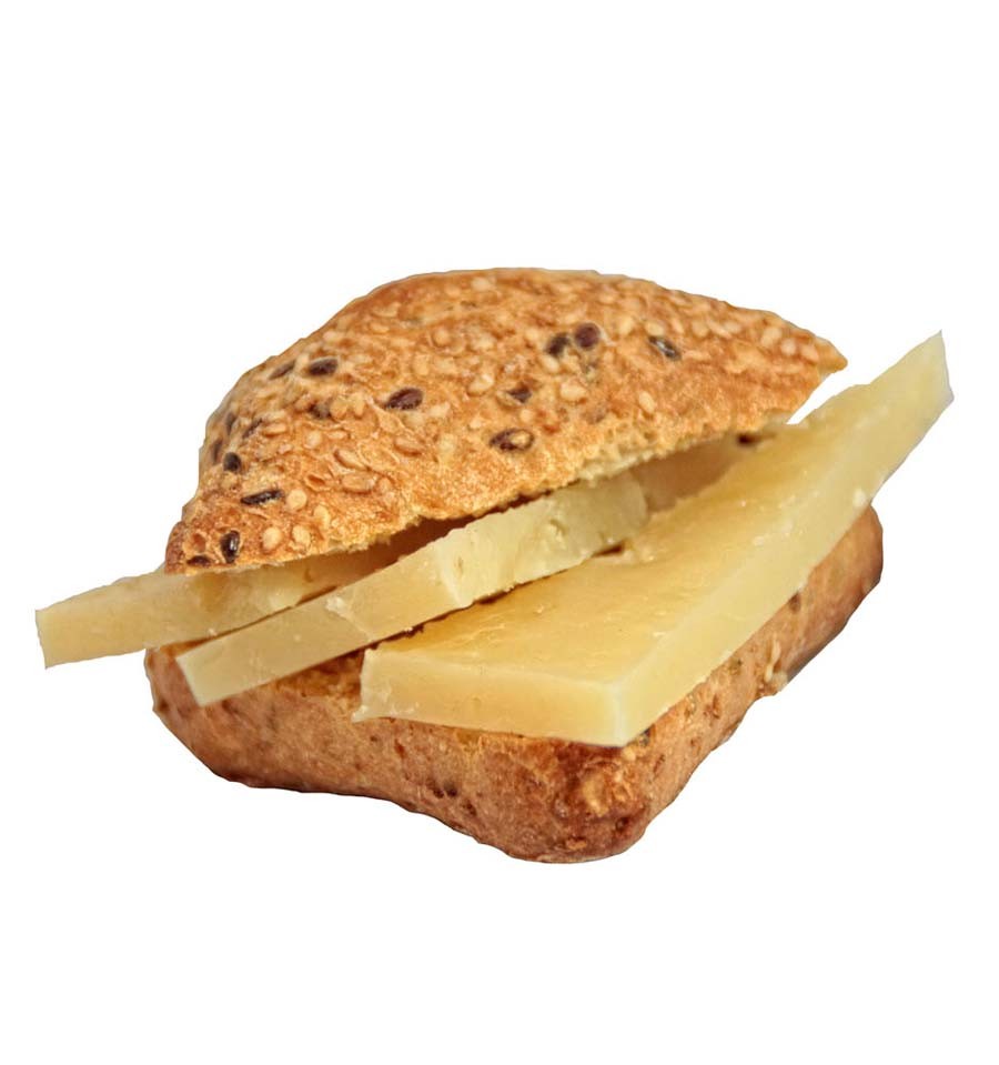 Cheese with bread