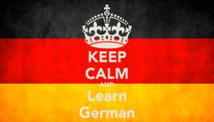 keep calm and learn german