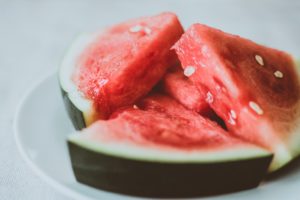 La sandia nos aporta gran cantidad de agua