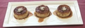 Flan de huevo tartufado